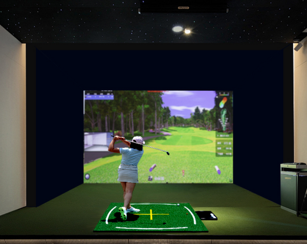 Golf Simulator Enclosure Net 2