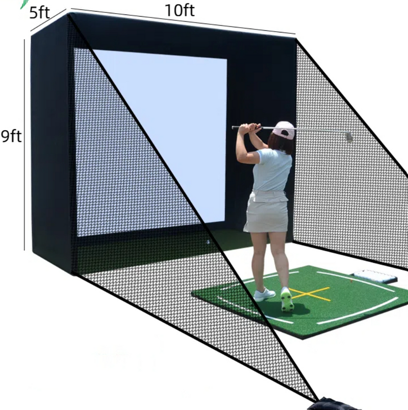 Golf Simulator Enclosure Net 2